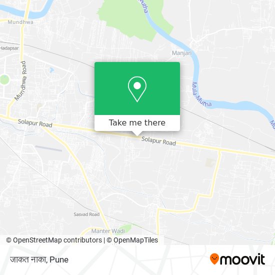 जाकत नाका map