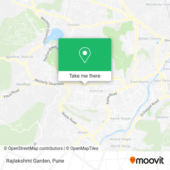 Rajlakshmi Garden map