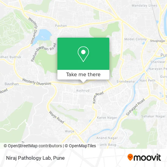 Niraj Pathology Lab map