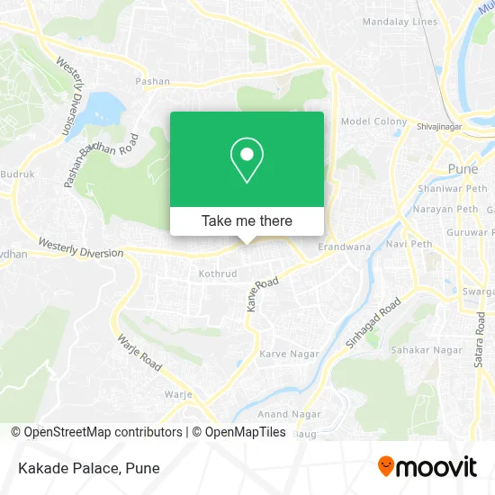 Kakade Palace map