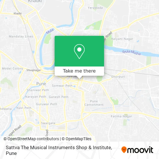 Sattva The Musical Instruments Shop & Institute map