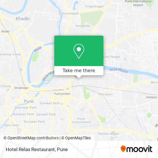Hotel Relax Restaurant map