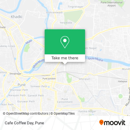 Cafe Coffee Day map