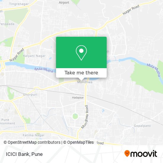 ICICI Bank map