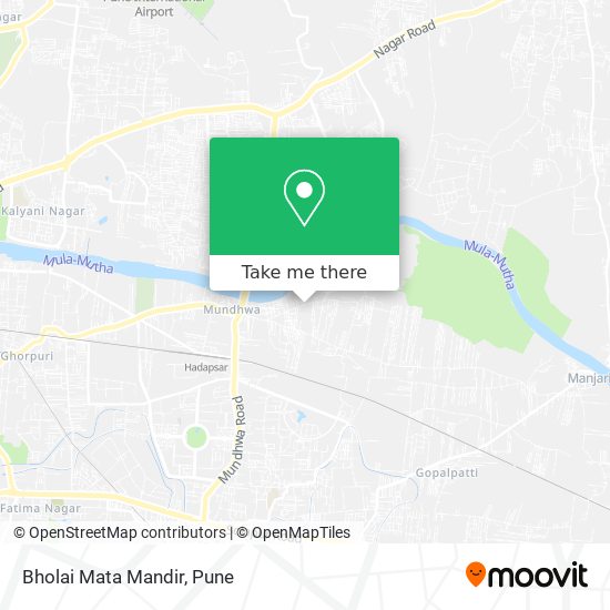 Bholai Mata Mandir map