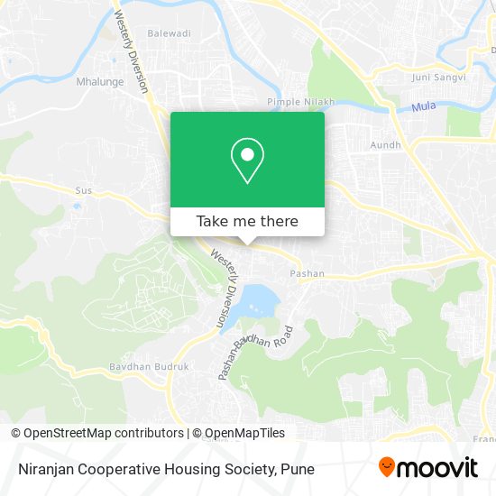 Niranjan Cooperative Housing Society map