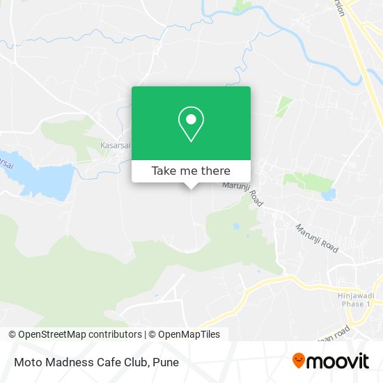 Moto Madness Cafe Club map