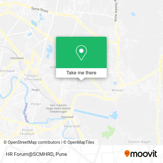 HR Forum@SCMHRD map