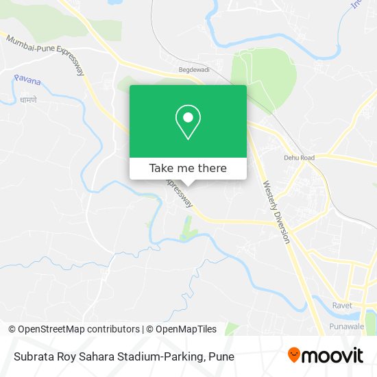 Subrata Roy Sahara Stadium-Parking map