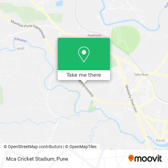 Mca Cricket Stadium map