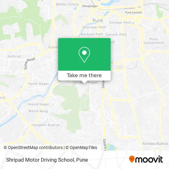 Shripad Motor Driving School map