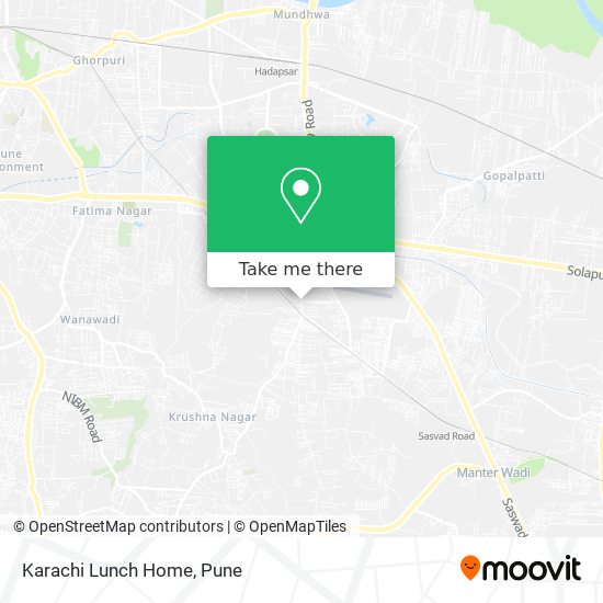 Karachi Lunch Home map