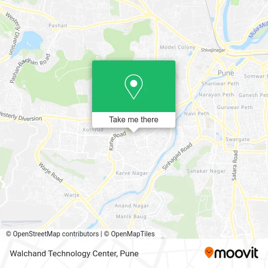 Walchand Technology Center map