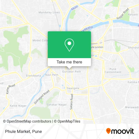 Phule Market map