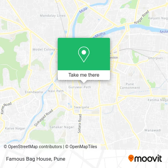 Famous Bag House map