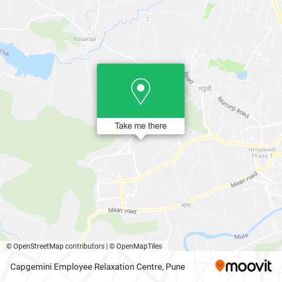 Capgemini Employee Relaxation Centre map
