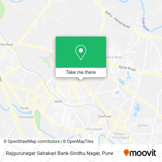 Rajgurunagar Sahakari Bank-Sindhu Nagar map