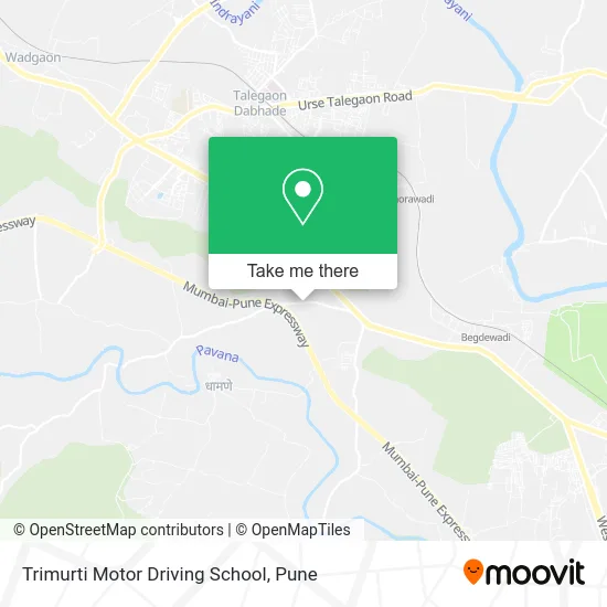 Trimurti Motor Driving School map