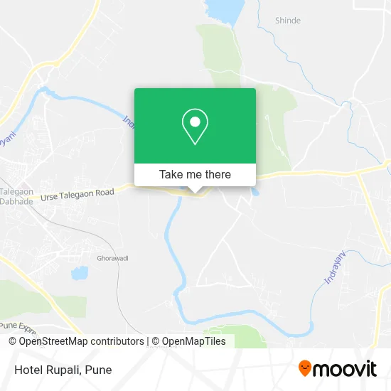 Hotel Rupali map