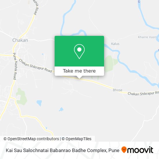 Kai Sau Salochnatai Babanrao Badhe Complex map