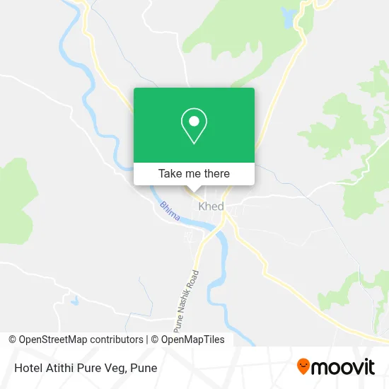Hotel Atithi Pure Veg map