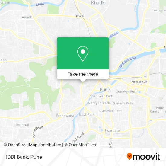 IDBI Bank map