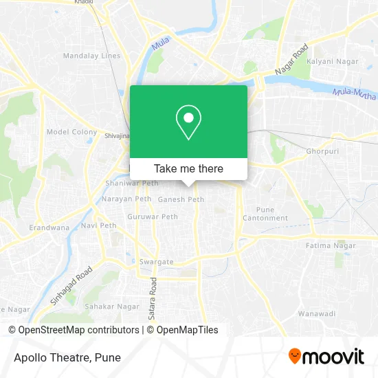 Apollo Theatre map