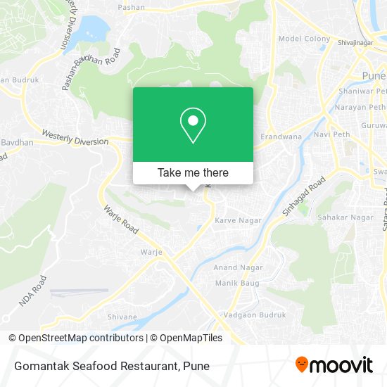 Gomantak Seafood Restaurant map