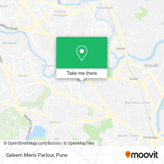 Saleem Men's Parlour map