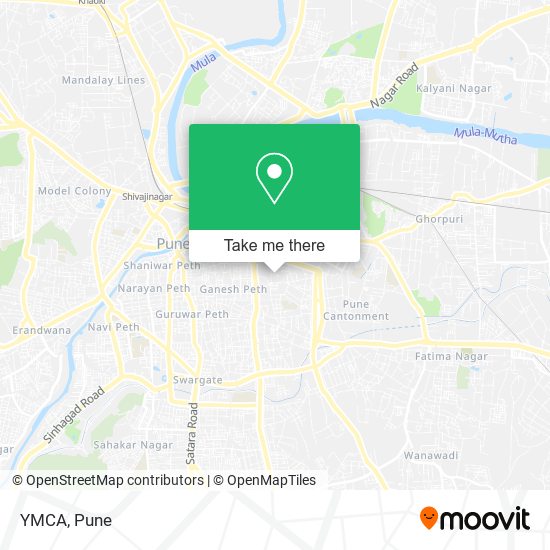 YMCA map