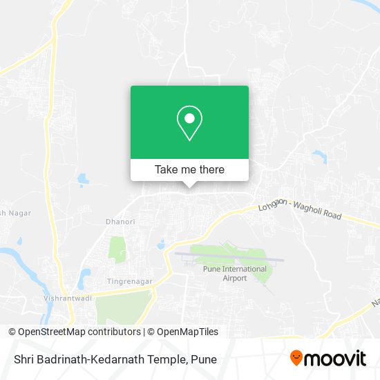 Shri Badrinath-Kedarnath Temple map