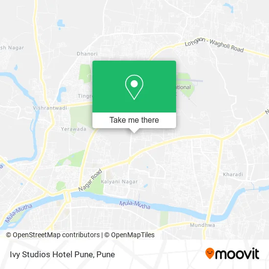 Ivy Studios Hotel Pune map
