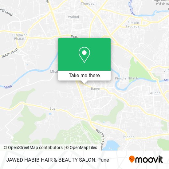 JAWED HABIB HAIR & BEAUTY SALON map
