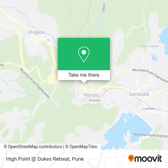 High Point @ Dukes Retreat map