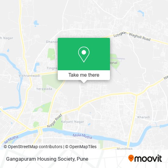 Gangapuram Housing Society map