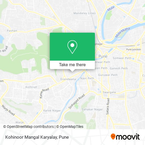 Kohinoor Mangal Karyalay map