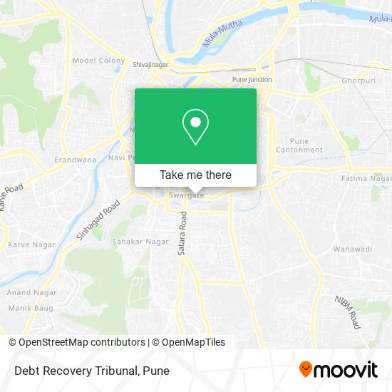 Debt Recovery Tribunal map