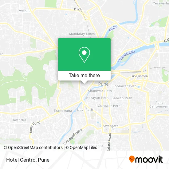 Hotel Centro map