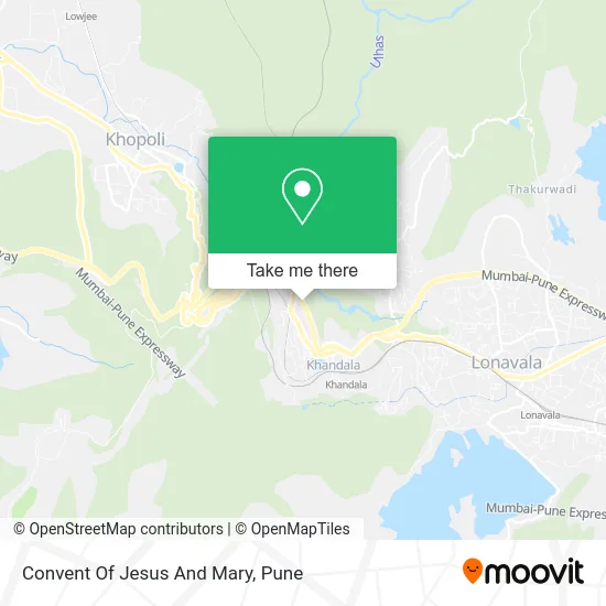 Convent Of Jesus And Mary map