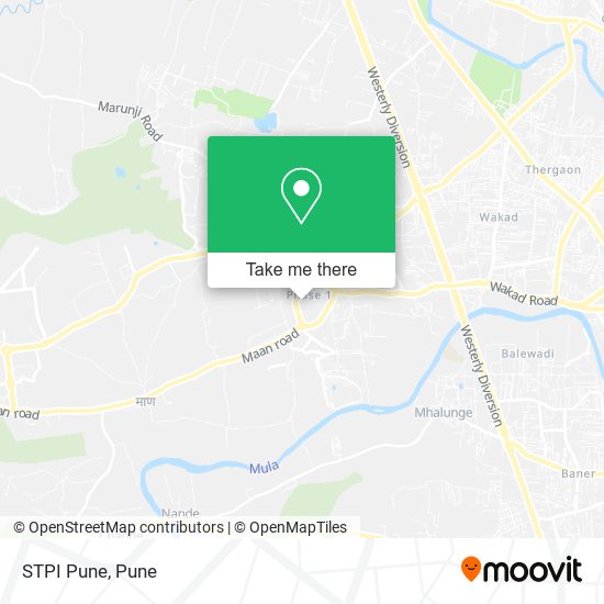 STPI Pune map