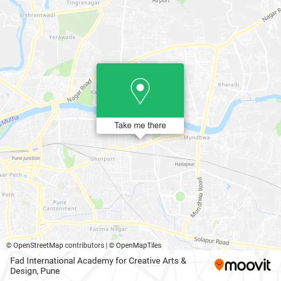 Fad International Academy for Creative Arts & Design map