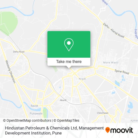 Hindustan Petroleum & Chemicals Ltd, Management Development Institution map