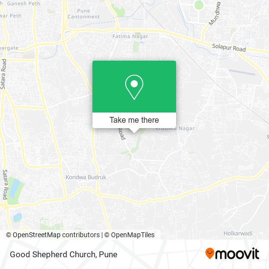 Good Shepherd Church map