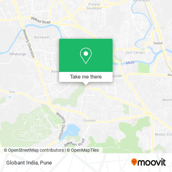 Globant India map