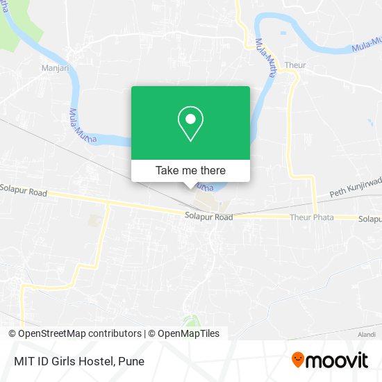 MIT ID Girls Hostel map