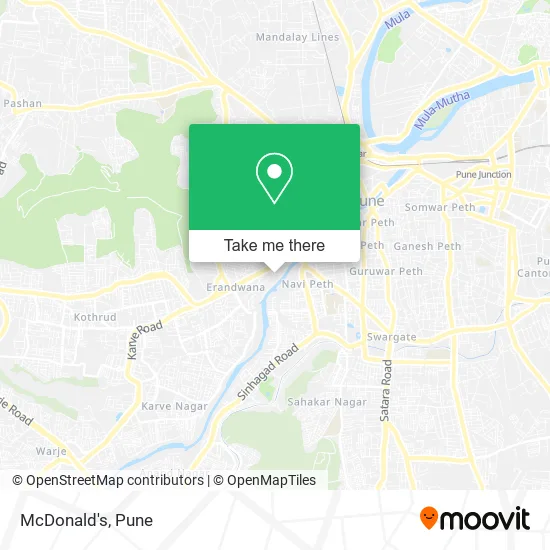 McDonald's map