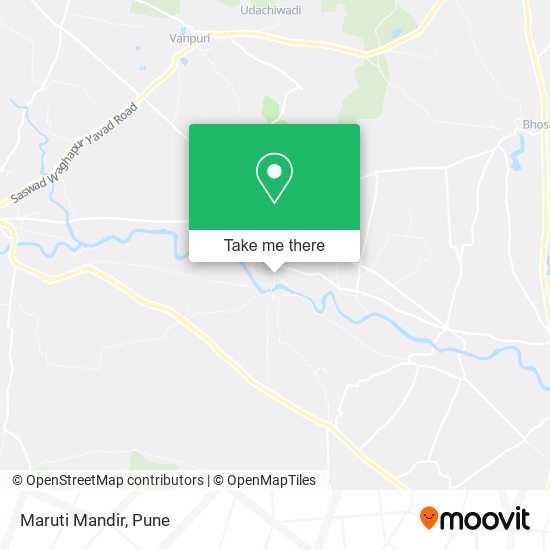 Maruti Mandir map