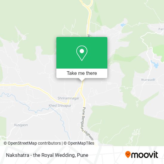 Nakshatra - the Royal Wedding map