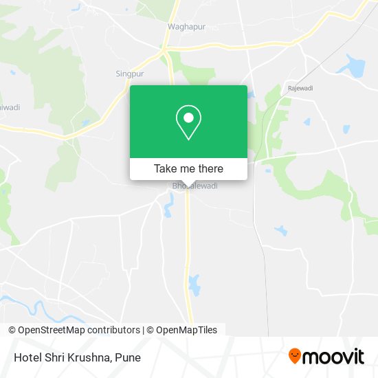 Hotel Shri Krushna map