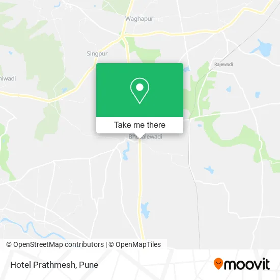 Hotel Prathmesh map